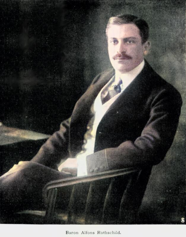Barón Alfons Mayer von Rothschild